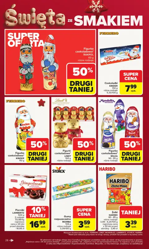 Carrefour - gazetka promocyjna Gazetka Carrefour od poniedziałku od poniedziałku 15.12 do wtorku 23.12 - strona 32
