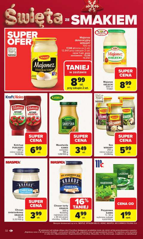 Carrefour - gazetka promocyjna Gazetka Carrefour od poniedziałku od poniedziałku 15.12 do wtorku 23.12 - strona 36