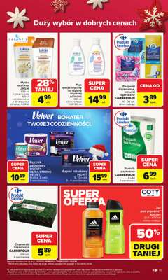 Carrefour - gazetka promocyjna Gazetka Carrefour od poniedziałku od poniedziałku 15.12 do wtorku 23.12 - strona 49