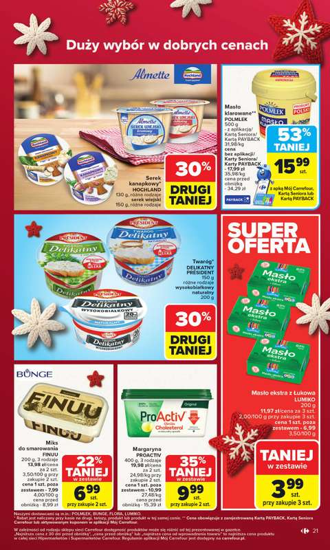 Carrefour - gazetka promocyjna Gazetka Carrefour od poniedziałku od poniedziałku 15.12 do wtorku 23.12 - strona 25