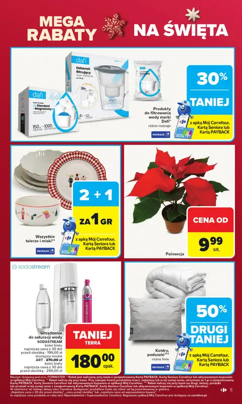 Carrefour - gazetka promocyjna Gazetka Carrefour od poniedziałku od poniedziałku 15.12 do wtorku 23.12 - strona 9