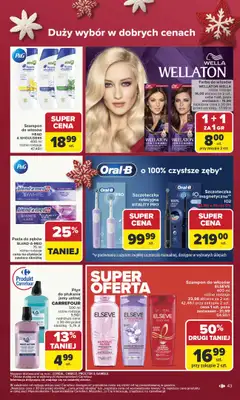 Carrefour - gazetka promocyjna Gazetka Carrefour od poniedziałku od poniedziałku 15.12 do wtorku 23.12 - strona 47
