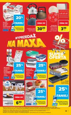 Carrefour - gazetka promocyjna Gazetka Wyprzedaż na MAXA od poniedziałku 15.12 do soboty 03.01 - strona 7