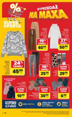 Carrefour - gazetka promocyjna Gazetka Wyprzedaż na MAXA od poniedziałku 15.12 do soboty 03.01 - strona 10