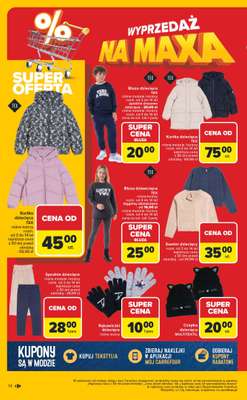Carrefour - gazetka promocyjna Gazetka Wyprzedaż na MAXA od poniedziałku 15.12 do soboty 03.01 - strona 14