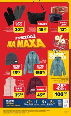 Carrefour - gazetka promocyjna Gazetka Wyprzedaż na MAXA od poniedziałku 15.12 do soboty 03.01 - strona 11