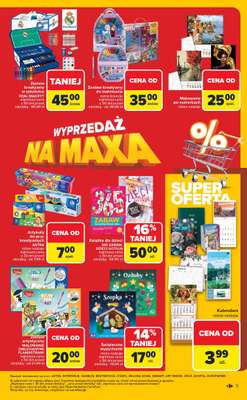 Carrefour - gazetka promocyjna Gazetka Wyprzedaż na MAXA od poniedziałku 15.12 do soboty 03.01 - strona 5