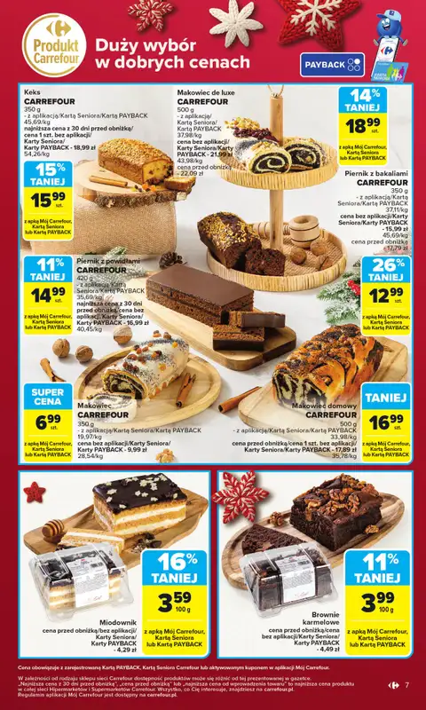 Carrefour Market - gazetka promocyjna Gazetka Carrefour Market od poniedziałku od poniedziałku 15.12 do wtorku 23.12 - strona 11