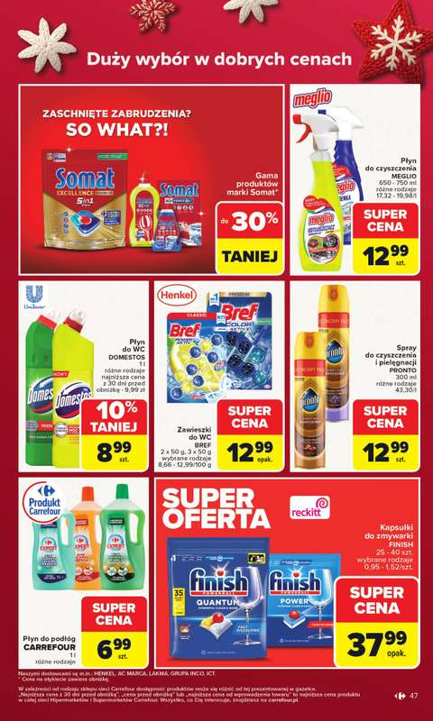 Carrefour Market - gazetka promocyjna Gazetka Carrefour Market od poniedziałku  do wtorku 23.12 - strona 51