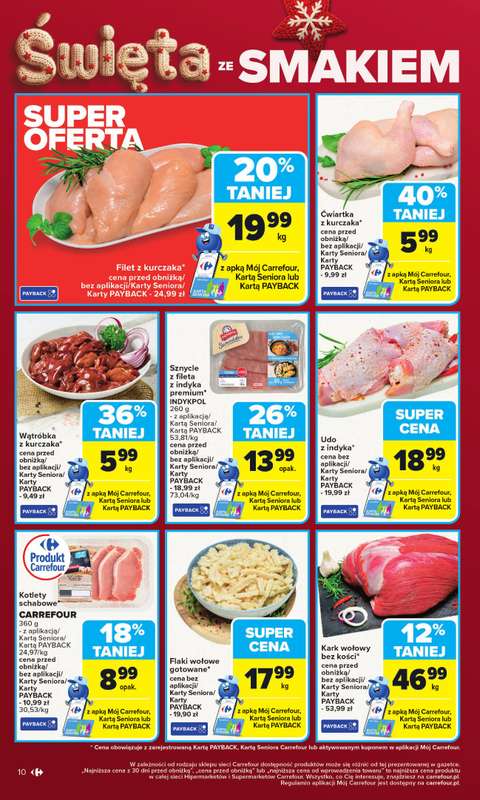 Carrefour Market - gazetka promocyjna Gazetka Carrefour Market od poniedziałku od poniedziałku 15.12 do wtorku 23.12 - strona 14