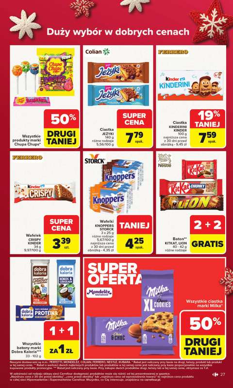 Carrefour Market - gazetka promocyjna Gazetka Carrefour Market od poniedziałku od poniedziałku 15.12 do wtorku 23.12 - strona 31