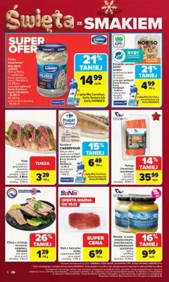 Carrefour Market - gazetka promocyjna Gazetka Carrefour Market od poniedziałku od poniedziałku 15.12 do wtorku 23.12 - strona 12