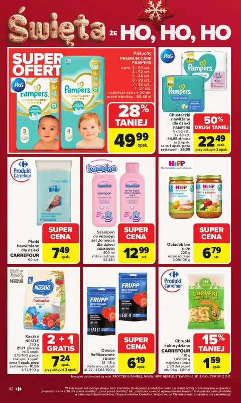 Carrefour Market - gazetka promocyjna Gazetka Carrefour Market od poniedziałku od poniedziałku 15.12 do wtorku 23.12 - strona 46