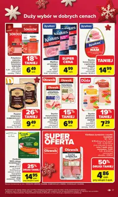 Carrefour Market - gazetka promocyjna Gazetka Carrefour Market od poniedziałku od poniedziałku 15.12 do wtorku 23.12 - strona 21