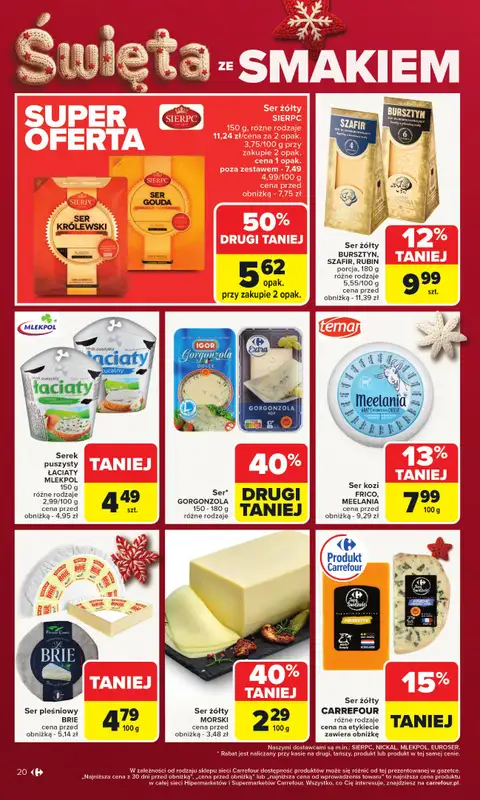 Carrefour Market - gazetka promocyjna Gazetka Carrefour Market od poniedziałku od poniedziałku 15.12 do wtorku 23.12 - strona 24