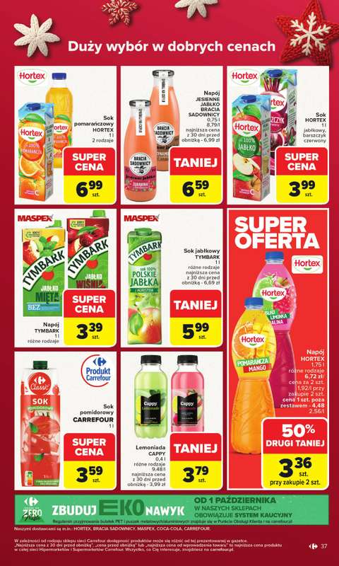 Carrefour Market - gazetka promocyjna Gazetka Carrefour Market od poniedziałku od poniedziałku 15.12 do wtorku 23.12 - strona 41