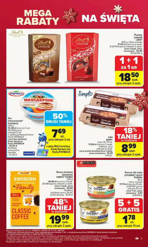 Carrefour Market - gazetka promocyjna Gazetka Carrefour Market od poniedziałku od poniedziałku 15.12 do wtorku 23.12 - strona 7