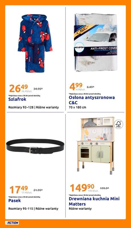 Action - gazetka promocyjna Gazetka od środy 10.12 do wtorku 16.12 - strona 22