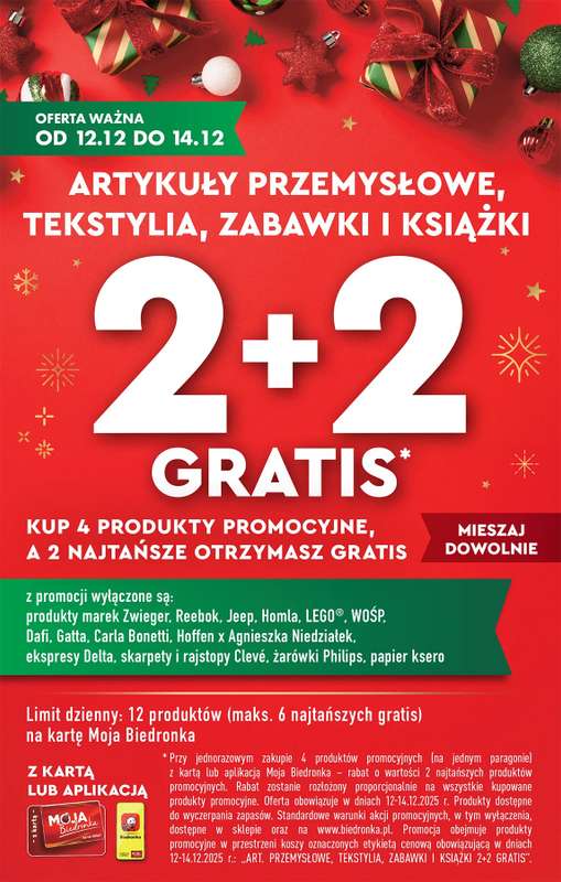 Biedronka - gazetka promocyjna Tani Weekend od piątku 12.12 do niedzieli 14.12 - strona 6