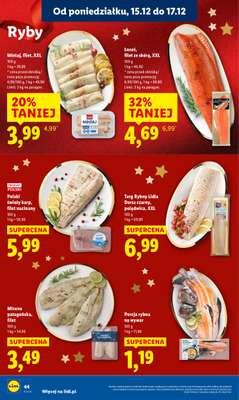 Lidl - gazetka promocyjna Oferta od poniedziałku od poniedziałku 15.12 do środy 17.12 - strona 46