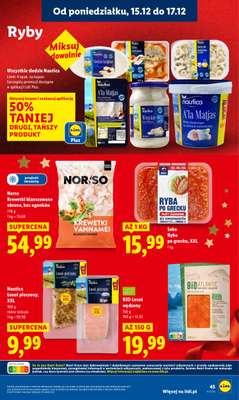 Lidl - gazetka promocyjna Oferta od poniedziałku od poniedziałku 15.12 do środy 17.12 - strona 47