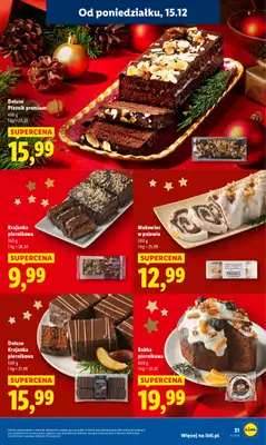 Lidl - gazetka promocyjna Oferta od poniedziałku od poniedziałku 15.12 do środy 17.12 - strona 33