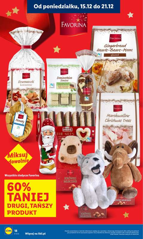 Lidl - gazetka promocyjna Oferta od poniedziałku od poniedziałku 15.12 do środy 17.12 - strona 18