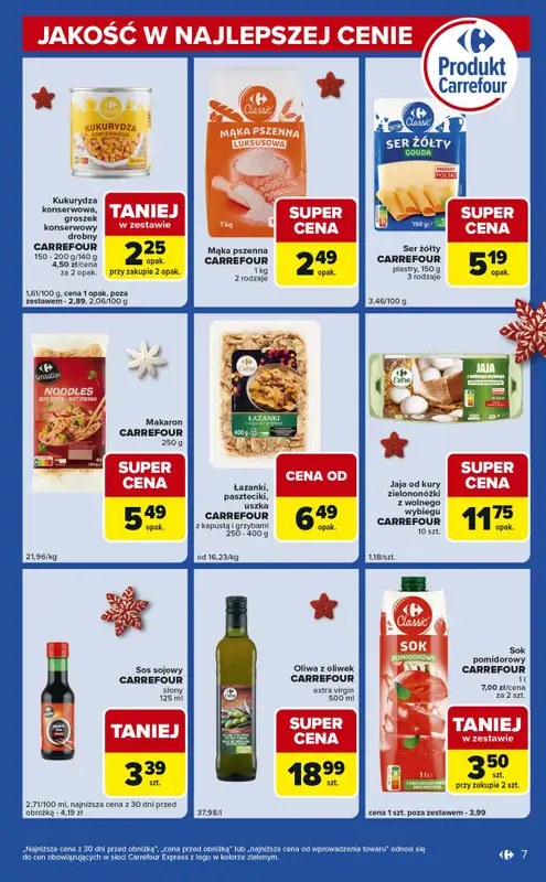 Carrefour Express - gazetka promocyjna Gazetka Express od wtorku 16.12 do wtorku 23.12 - strona 7