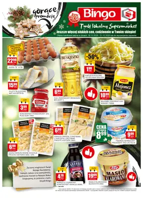 Bingo - gazetka promocyjna Gazetka od wtorku 16.12 do środy 31.12