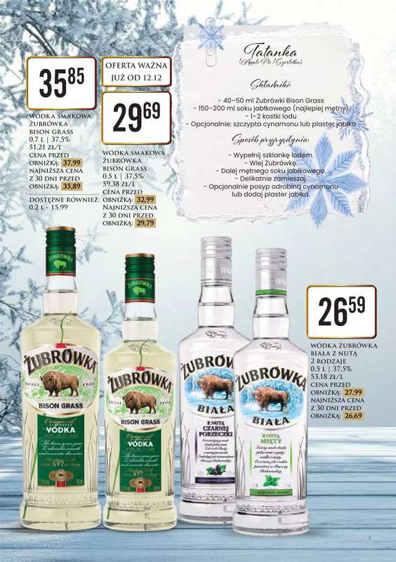 Dino - gazetka promocyjna Katalog alkoholowy od poniedziałku 15.12 do wtorku 23.12 - strona 7