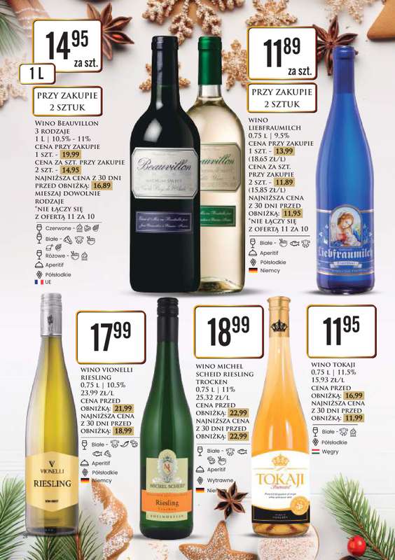 Dino - gazetka promocyjna Katalog alkoholowy od poniedziałku 15.12 do wtorku 23.12 - strona 28