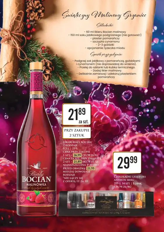 Dino - gazetka promocyjna Katalog alkoholowy od poniedziałku 15.12 do wtorku 23.12 - strona 18