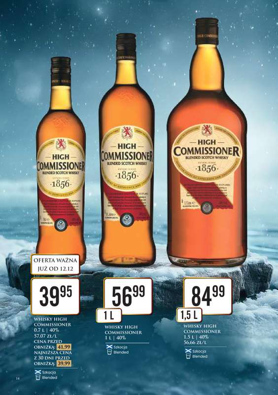 Dino - gazetka promocyjna Katalog alkoholowy od poniedziałku 15.12 do wtorku 23.12 - strona 14