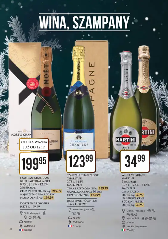 Dino - gazetka promocyjna Katalog alkoholowy od poniedziałku 15.12 do wtorku 23.12 - strona 20
