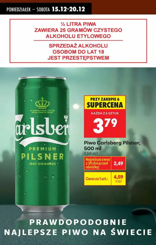 Biedronka - gazetka promocyjna Od poniedziałku od poniedziałku 15.12 do niedzieli 21.12 - strona 68