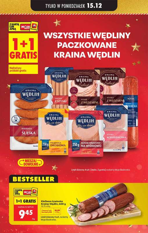 Biedronka - gazetka promocyjna Od poniedziałku od poniedziałku 15.12 do niedzieli 21.12 - strona 3