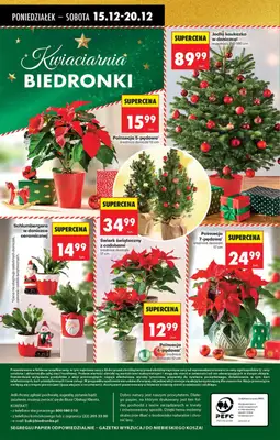 Biedronka - gazetka promocyjna Od poniedziałku od poniedziałku 15.12 do niedzieli 21.12 - strona 64
