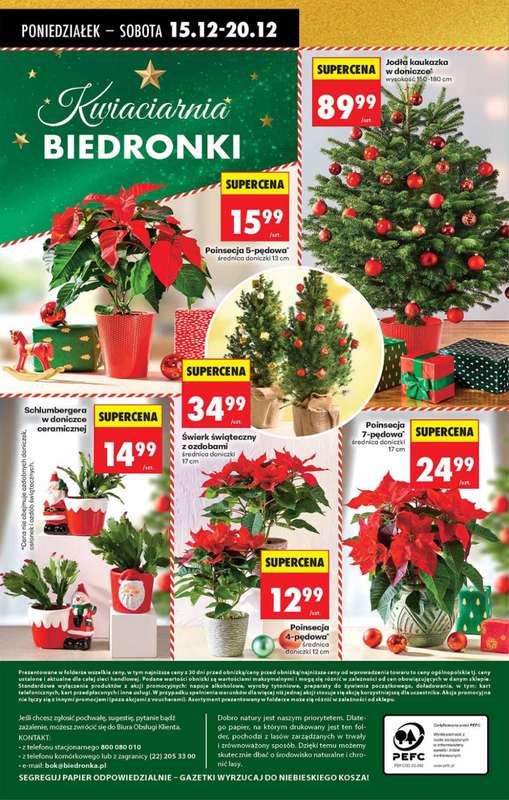 Biedronka - gazetka promocyjna Od poniedziałku od poniedziałku 15.12 do niedzieli 21.12 - strona 64