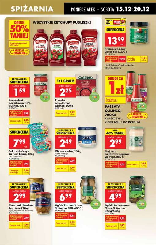 Biedronka - gazetka promocyjna Od poniedziałku od poniedziałku 15.12 do niedzieli 21.12 - strona 43