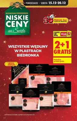 Biedronka - gazetka promocyjna Od poniedziałku od poniedziałku 15.12 do niedzieli 21.12 - strona 2
