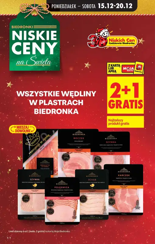 Biedronka - gazetka promocyjna Od poniedziałku   - strona 2