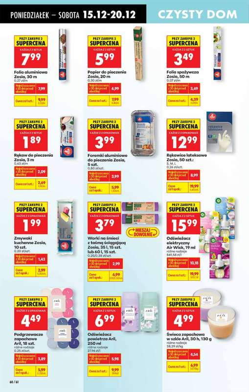 Biedronka - gazetka promocyjna Od poniedziałku od poniedziałku 15.12 do niedzieli 21.12 - strona 60