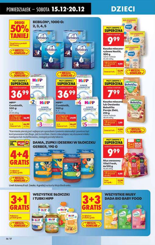 Biedronka - gazetka promocyjna Od poniedziałku, Z ladą tradycyjną od poniedziałku 15.12 do niedzieli 21.12 - strona 56