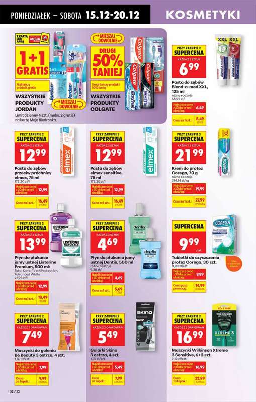 Biedronka - gazetka promocyjna Od poniedziałku, Z ladą tradycyjną od poniedziałku 15.12 do niedzieli 21.12 - strona 52