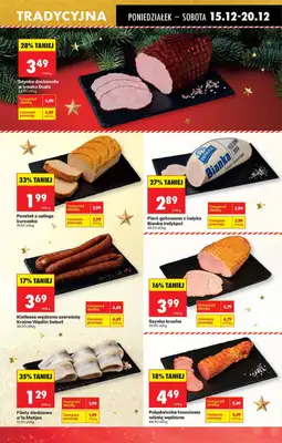 Biedronka - gazetka promocyjna Od poniedziałku, Z ladą tradycyjną od poniedziałku 15.12 do niedzieli 21.12 - strona 27