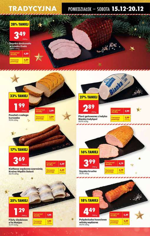 Biedronka - gazetka promocyjna Od poniedziałku, Z ladą tradycyjną od poniedziałku 15.12 do niedzieli 21.12 - strona 27