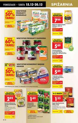 Biedronka - gazetka promocyjna Od poniedziałku, Z ladą tradycyjną od poniedziałku 15.12 do niedzieli 21.12 - strona 42