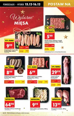 Biedronka - gazetka promocyjna Od poniedziałku, Z ladą tradycyjną od poniedziałku 15.12 do niedzieli 21.12 - strona 28