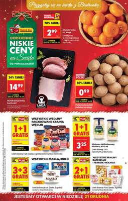 Biedronka - gazetka promocyjna Od poniedziałku, Z ladą tradycyjną od poniedziałku 15.12 do niedzieli 21.12