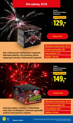 Lidl - gazetka promocyjna Katalog od poniedziałku 22.12 do soboty 27.12 - strona 46